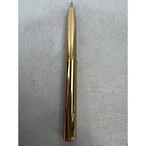 Coach Gold Tone Wallet Ink‎ Pen/ 4 inches long/ Missing Tip